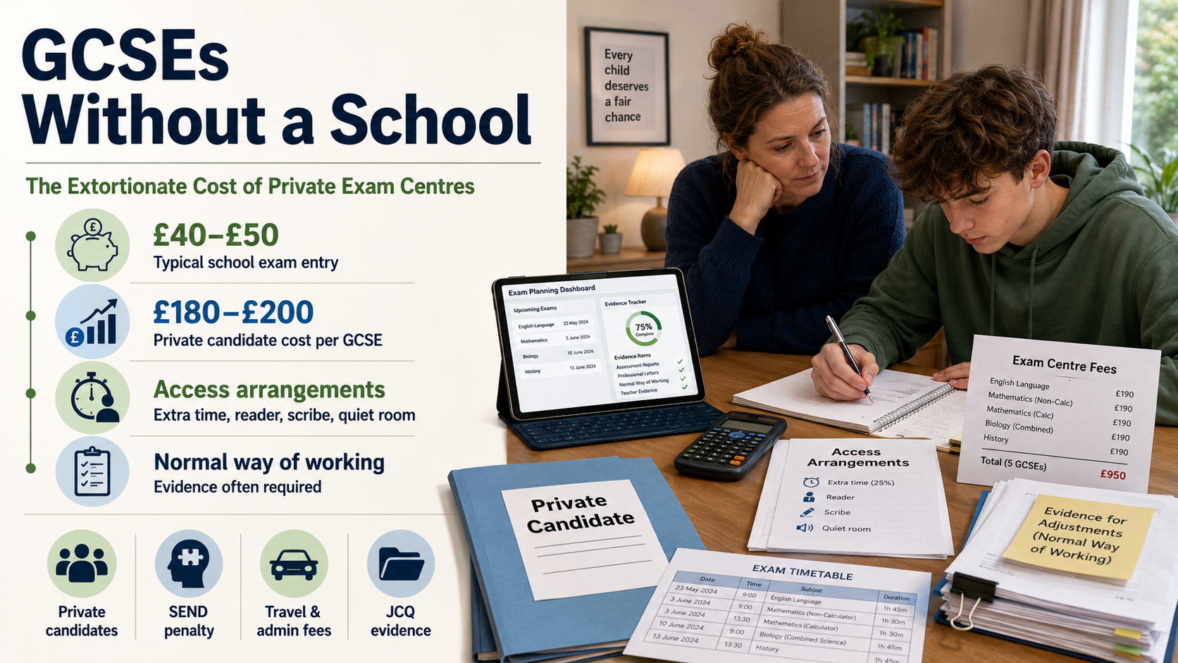 GCSEs Without a School: The Extortionate Cost of Private Exam Centres