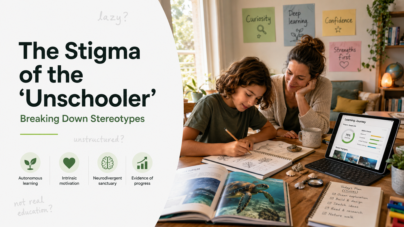 The Stigma of the 'Unschooler': Breaking Down Stereotypes