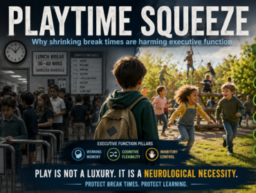 Playtime Squeeze: Why Shrinking Break Times Are Harming Executive Function