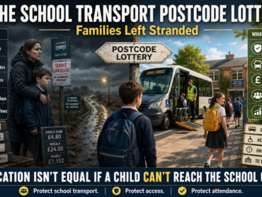 The School Transport Postcode Lottery: Families Left Stranded