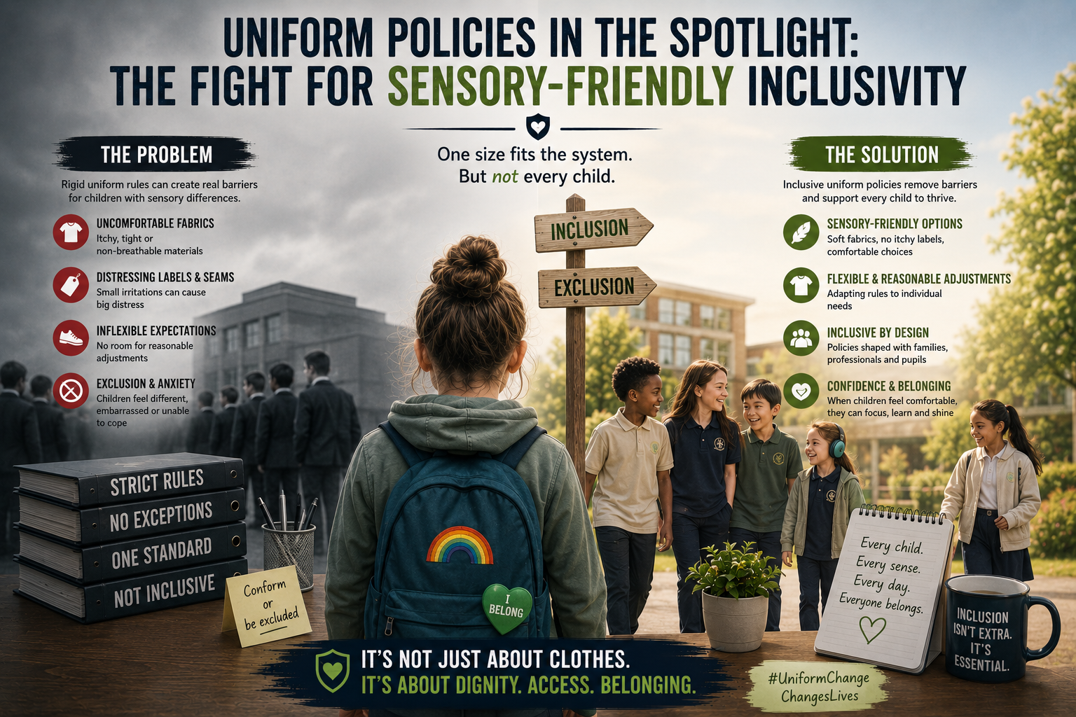 Uniform Policies in the Spotlight: The Fight for Sensory-Friendly Inclusivity