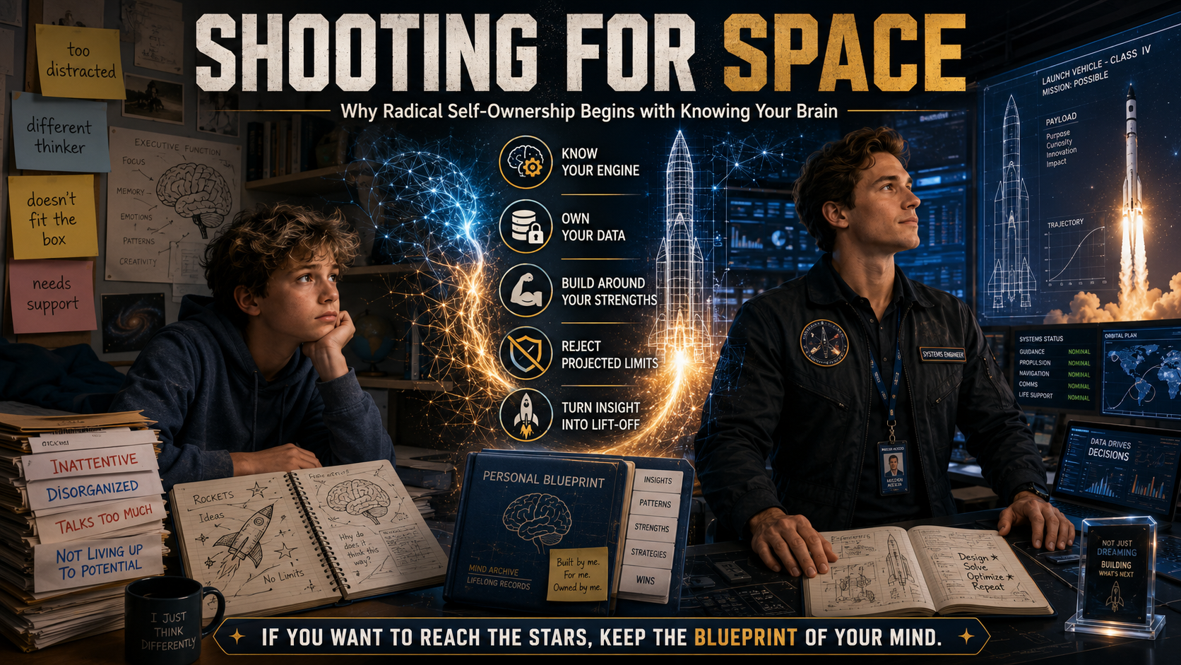 Shooting for Space: Why Radical Self-Ownership Begins with Knowing Your Brain